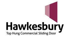 Hawkesbury® Top Hung Commercial Sliding Door