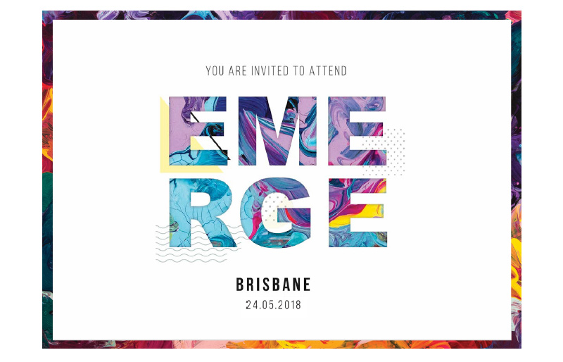 You are invited to attend Emerge Brisbane on 24th May 2018