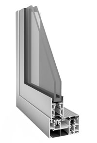 ThermAFrame® Sliding Door cross section