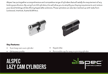 ALSPEC lazy cam Cylinders