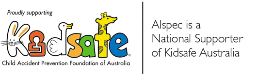 Alspec is a National Supporter of KidSafe Australia