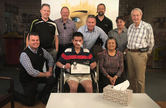 Kien Chi Ma - 20 Years Service Award