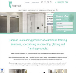 Danmac Shower Screens