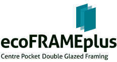 ecoFRAMEplus 76mm Centre Pocket Double Glazed Framing