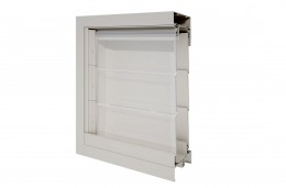 Altair Dualair Component System Glass + Alum outside - Closed in Alspec McArthur Frame