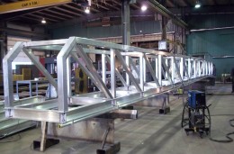 Alutrade - Passerelle aluminium Nanisivik Fabrication