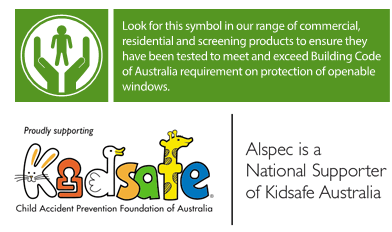 Alspec is a National Supporter of KidSafe Australia